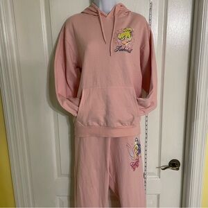 Pink Tinkerbell Sweat Set